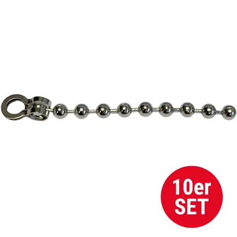 10 x Ersatzkettchen "Kugel"