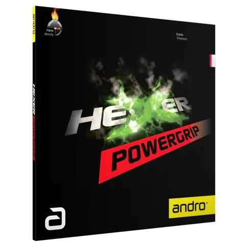 andro Belag Hexer Powergrip rot 1,7 mm