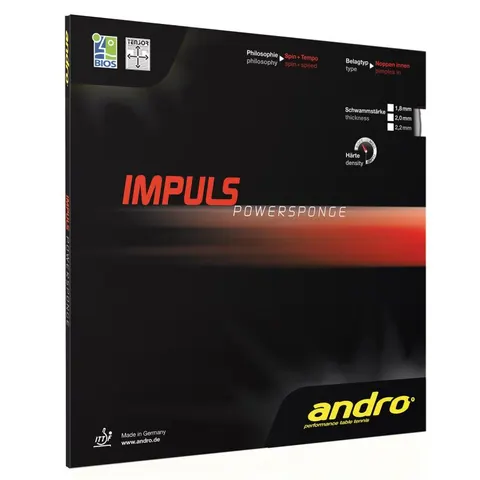 andro Belag Impuls Powersponge rot 1,8 mm