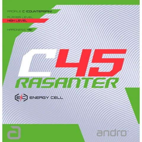 andro Belag Rasanter C45 rot 2,0 mm