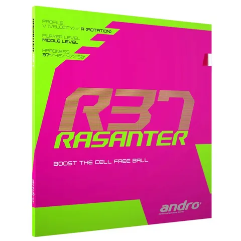 andro Belag Rasanter R 37 rot 2,0 mm