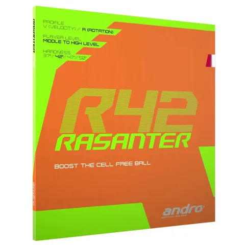andro Belag Rasanter R 42 rot 2,0 mm