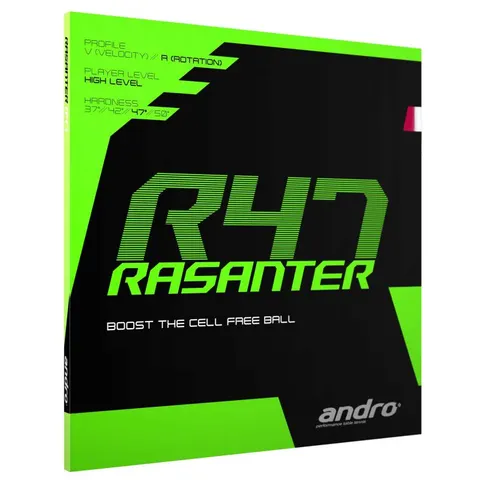 andro Belag Rasanter R 47 rot 1,7 mm