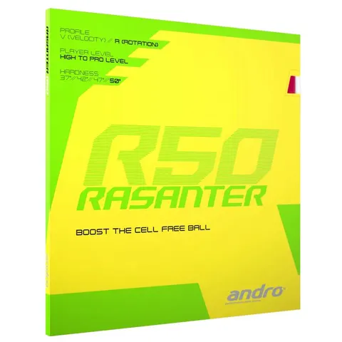 andro Belag Rasanter R 50 rot 2,0 mm
