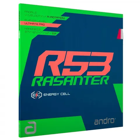 andro Belag Rasanter R 53 rot 2,0 mm