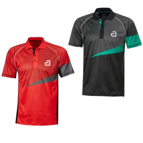 andro Hemd Tilston rot/schwarz M