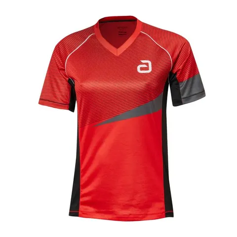 andro Hemd Tilston Women rot/schwarz W 44