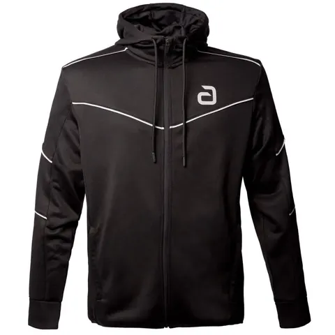 andro Hoodie Doley grau/schwarz XS