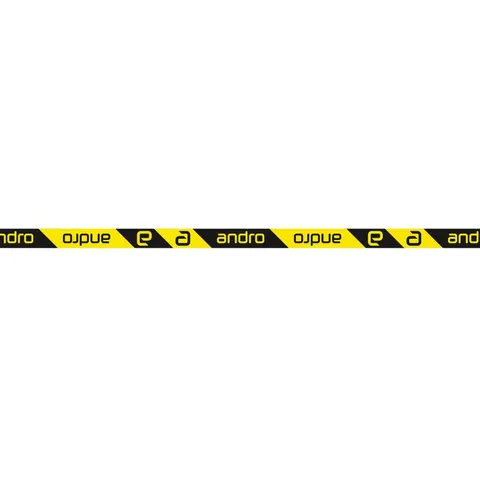 andro Kantenband Cl 12mm/50m schwarz/gelb