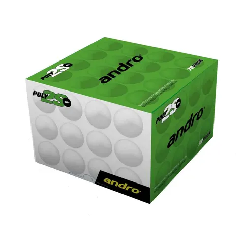 andro Trainingsball Poly2S** 72er weiß