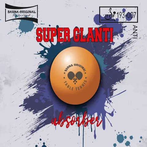 Barna Belag Super Glanti Absorber rot 1,6 mm