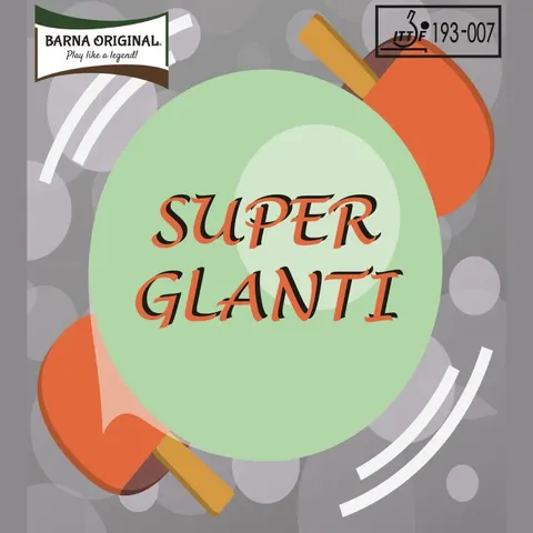 Barna Belag Super Glanti rot 0,8 mm
