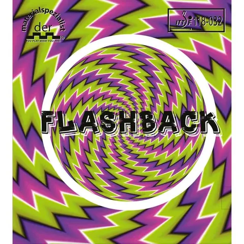der materialspezialist Belag Flashback rot OX