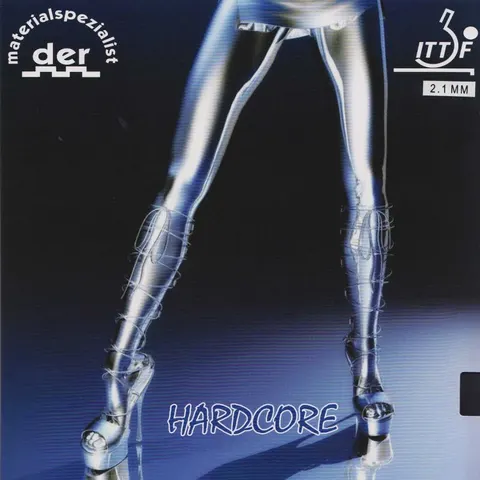 der Materialspezialist Belag Hardcore schwarz 1,5 mm