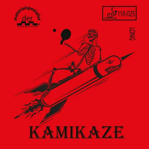 der materialspezialist Belag Kamikaze rot OX