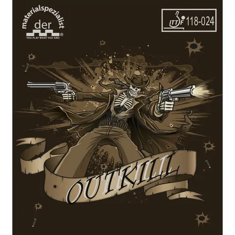 der materialspezialist Belag Outkill rot 1,5 mm