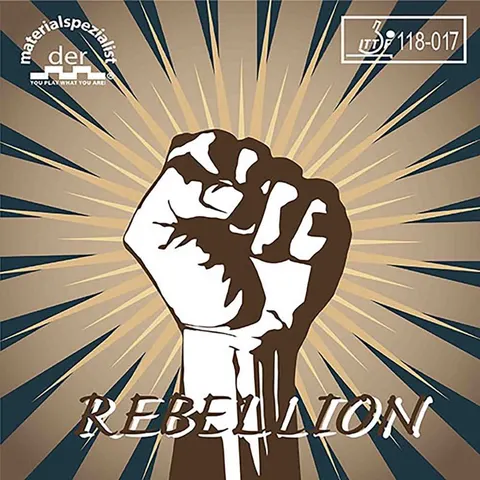 der materialspezialist Belag Rebellion rot OX
