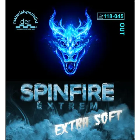 der materialspezialist Belag Spinfire Extrem Extra Soft rot 1,6 mm