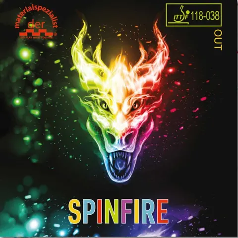 der materialspezialist Belag Spinfire rot OX