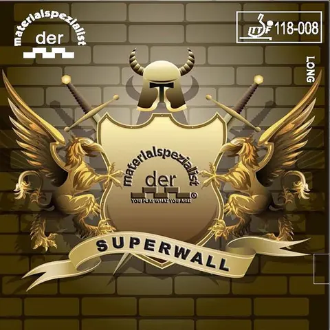 der materialspezialist Belag Superwall rot OX