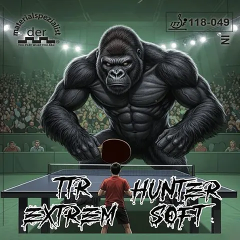 der materialspezialist Belag TTR Hunter Extrem Soft