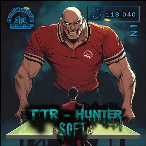 der materialspezialist Belag TTR Hunter Soft rot 1,9 mm