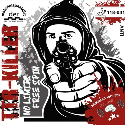 der materialspezialist Belag TTR-Killer rot 1,4 mm