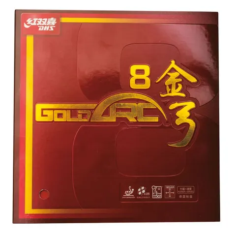 DHS Belag Gold ARC 8 47.5° rot 1,9 mm