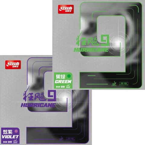 DHS Belag Hurricane 9 SOFT 37° violett 2,15 mm