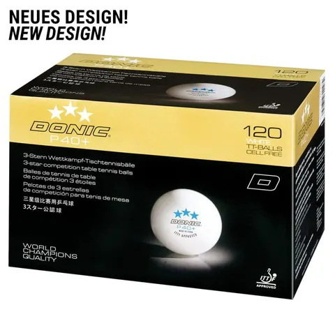 Donic Ball P40+ *** 120er weiß