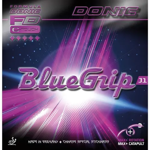 Donic Belag BlueGrip J1 rot 2,0 mm