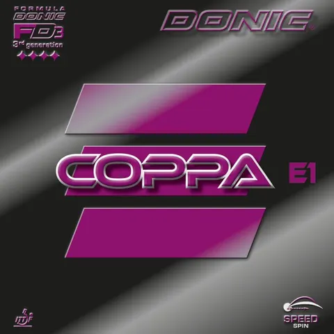 Donic Belag Coppa E1 rot 2,0 mm