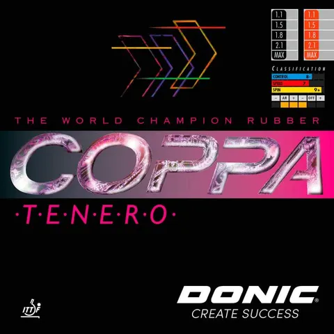 Donic Belag Coppa Tenero rot 1,8 mm
