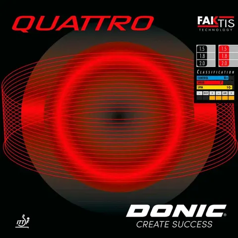Donic Belag Quattro rot 1,8 mm