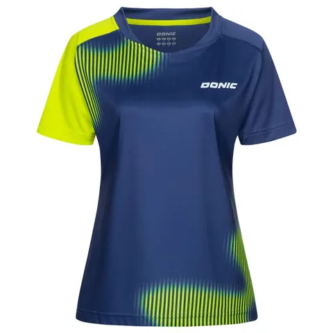 Donic Hemd Caliber Lady marine/lime XXS