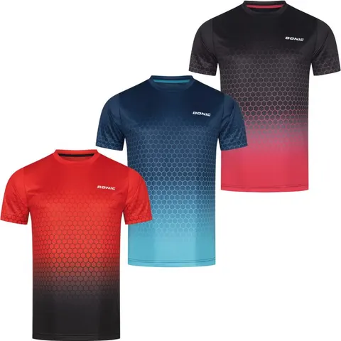 Donic Shirt Scorpion rot/schwarz XXS