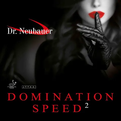 Dr. Neubauer Belag Domination Speed 2 schwarz 1,5 mm