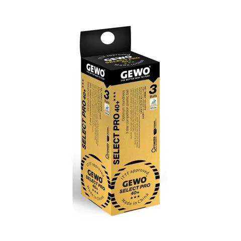 GEWO Ball Select Pro 40+ *** 3er weiß