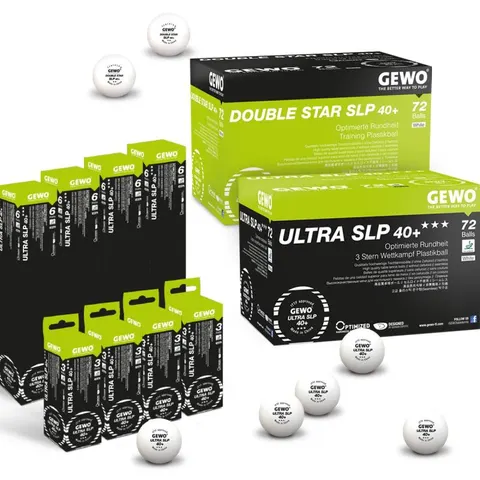 GEWO Ball SLP 40+*** Testset weiß