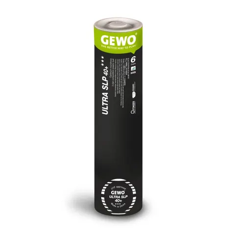 GEWO Ball Ultra SLP 40+ *** 6er tube weiß