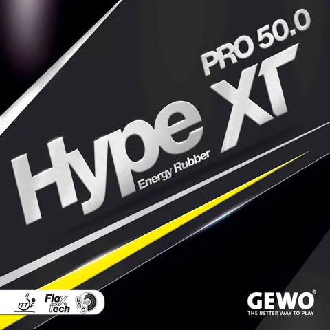 GEWO Belag Hype XT Pro 50.0 rot 2,1 mm