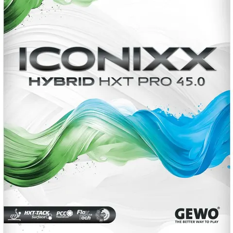 GEWO Belag Iconixx Hybrid HXT Pro 45.0 rot 2,0 mm