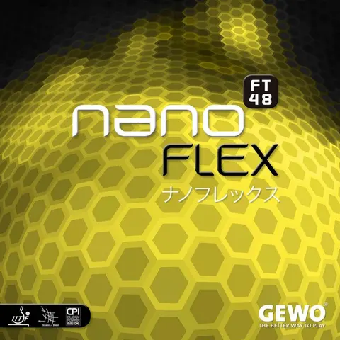 GEWO Belag nanoFLEX FT48 rot 1,9 mm