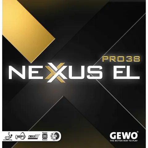 GEWO Belag Nexxus EL Pro 38 rot 1,9 mm