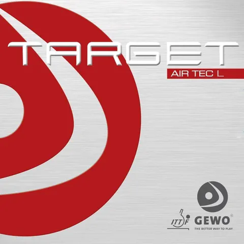 GEWO Belag Target airTEC L rot 1,5 mm