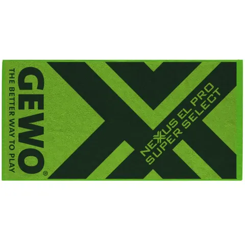 GEWO Handtuch Super Select schwarz/grün