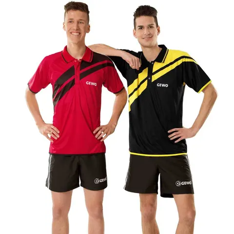 GEWO Hemd Drive rot/schwarz S