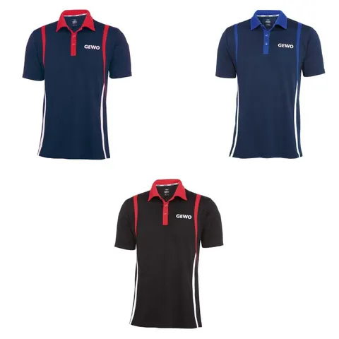 GEWO Hemd Rovigo S18-7 navy/rot XXXS