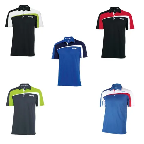 GEWO Hemd Teramo S18-2 Baumwolle blau/navy S