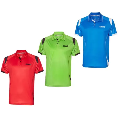 GEWO Hemd Terni rot/schwarz XS